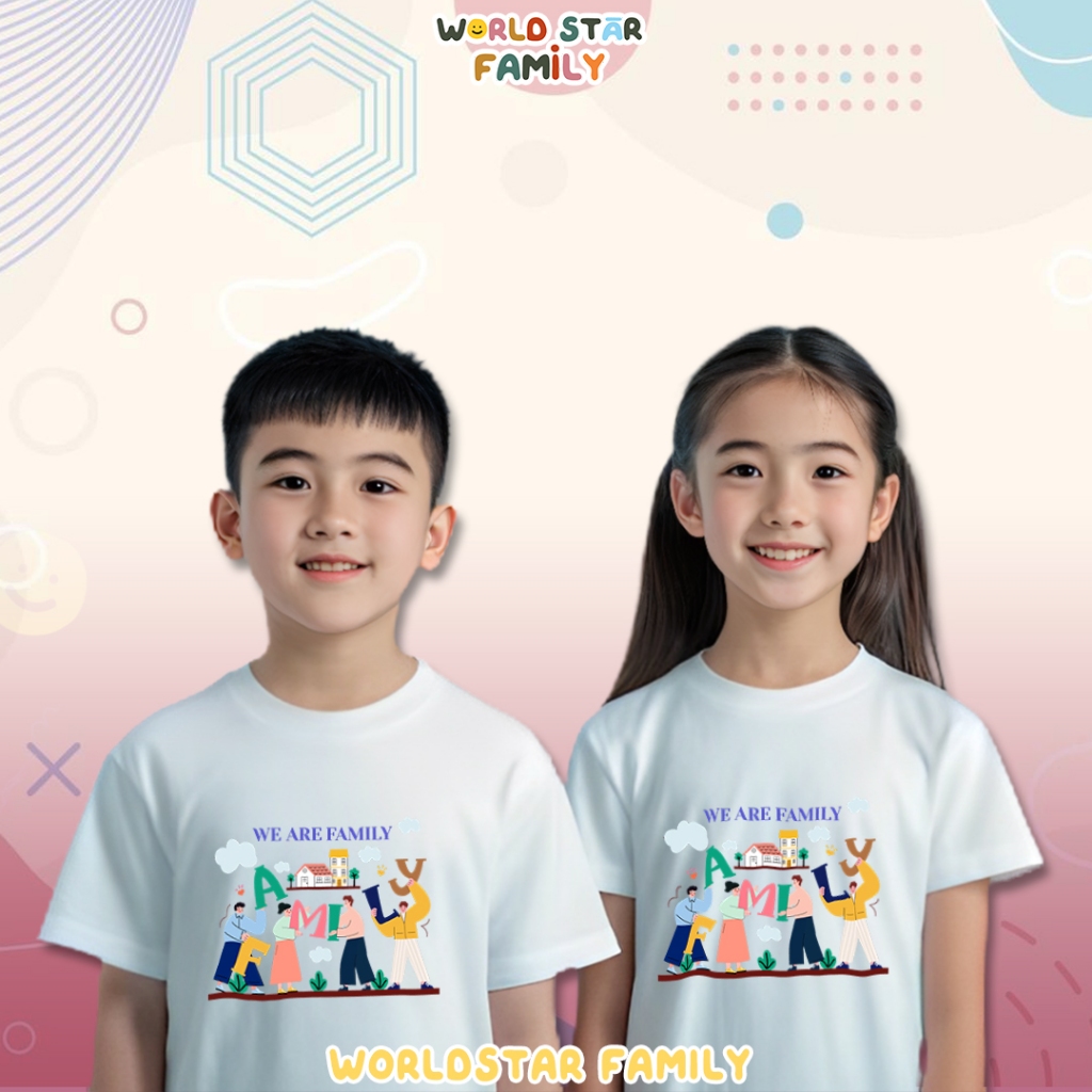 WSF Kaos Couple Keluarga FAMILY Kaos Couple Keluarga Lucu Kaos Pasangan Kaos Keluarga Baju Keluarga 