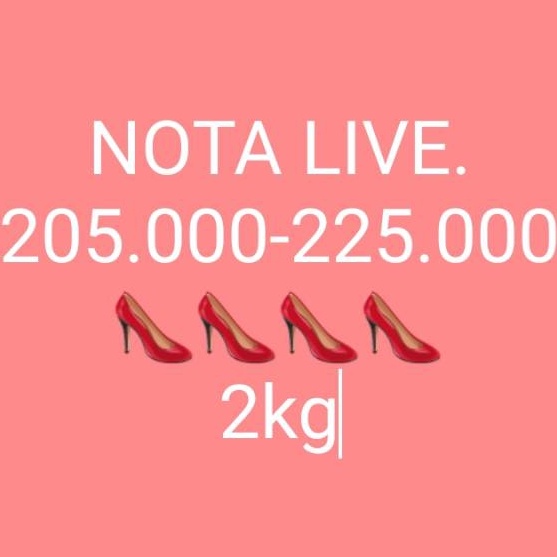 Boom Nota live 252252kg