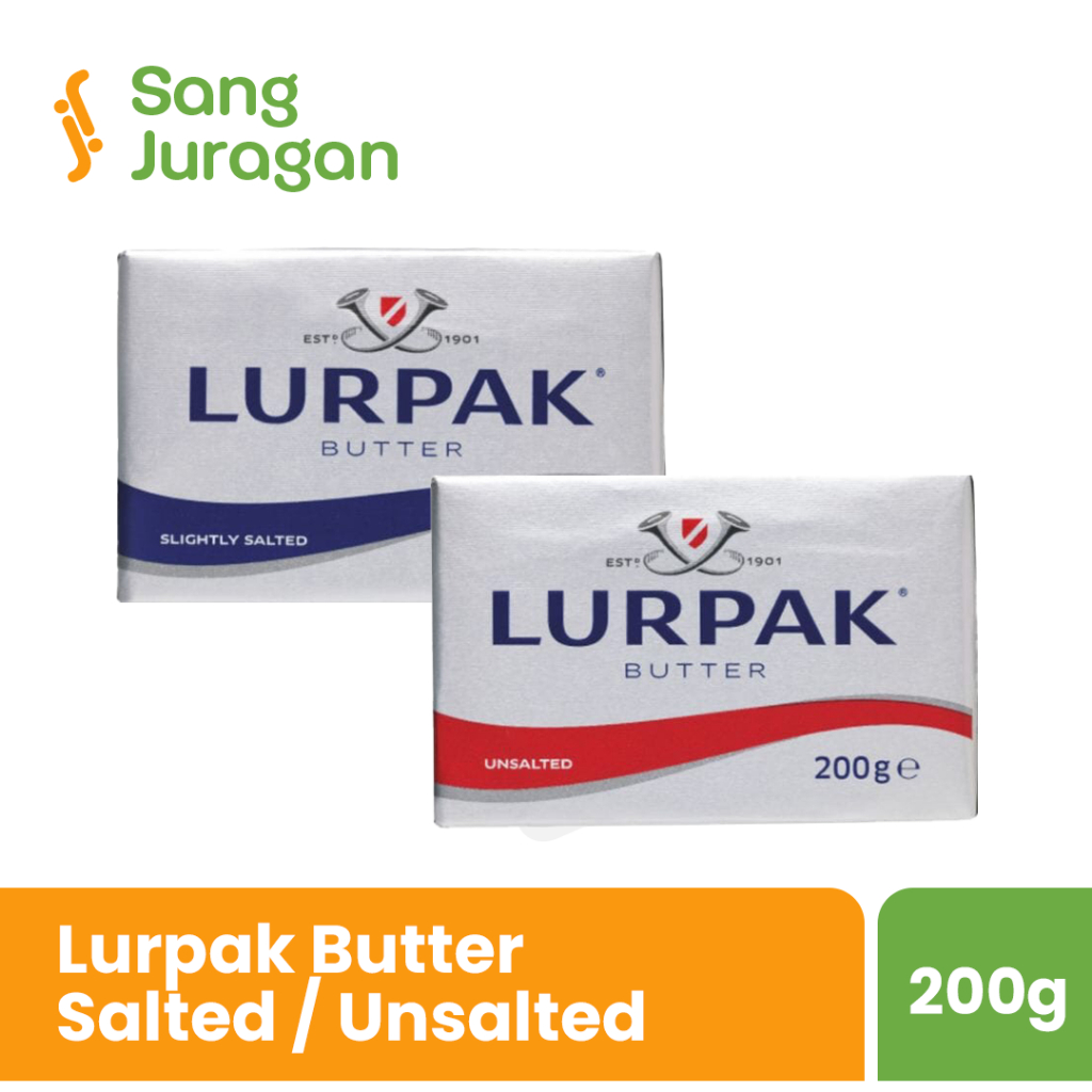 

Lurpak Butter Unsalted / Salted 200 Gram