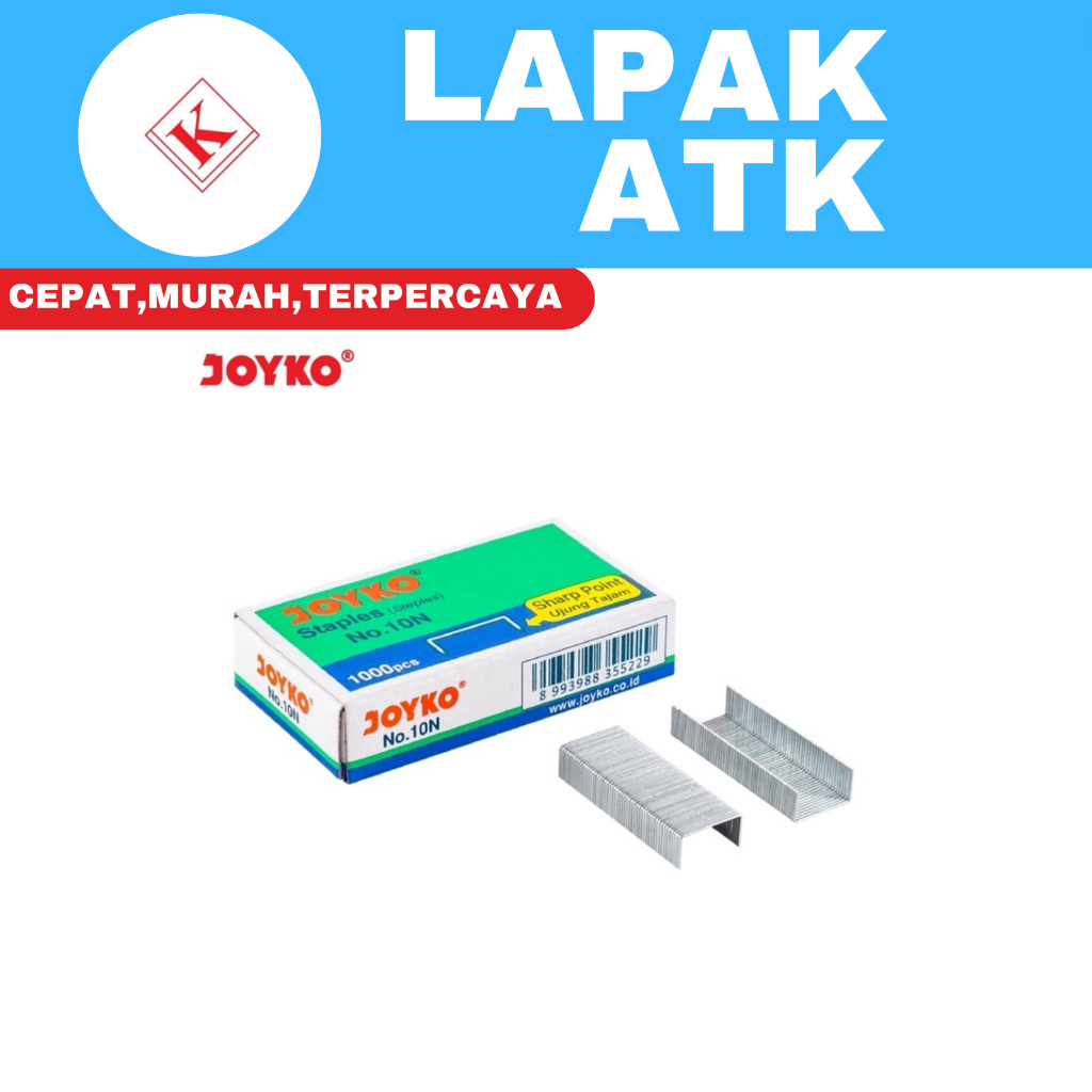 

ISI STAPLES KECIL JOYKO / ISI STAPLES NO 10 JOYKO ++