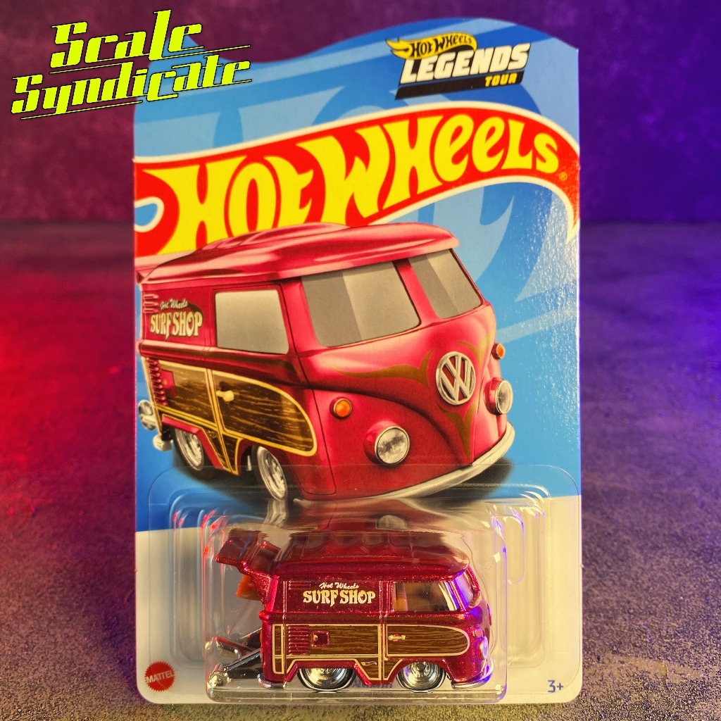 Hot Wheels Kool Kombi Legends Tour 2024 Surf Shop Pink Hello Kitty Hijau Super Treasure Hunt STH THS