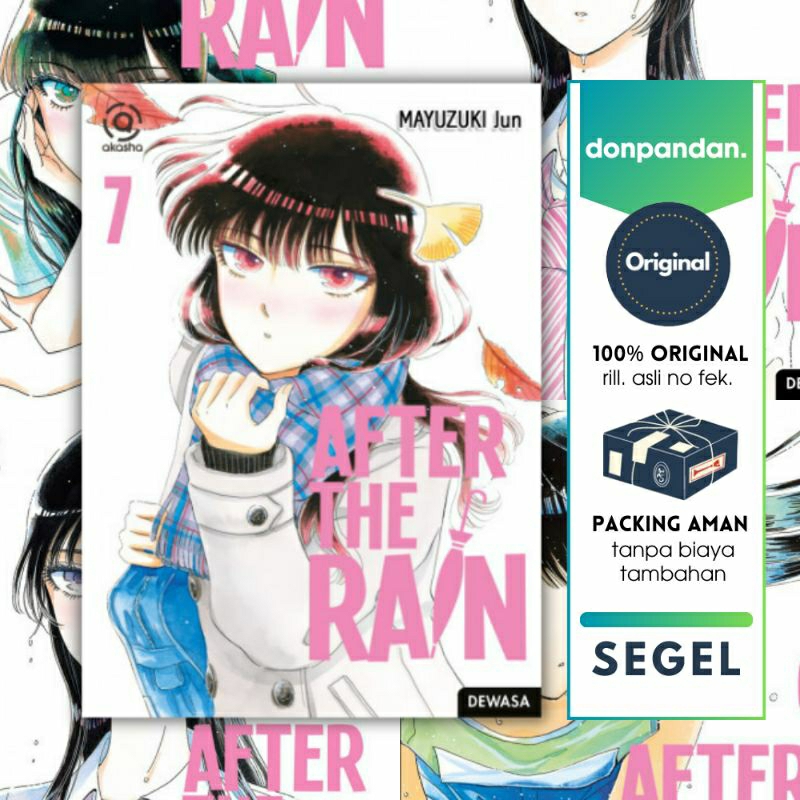 Komik After the Rain 7 9 10 | Jun Mayuzuki | Akasha | Manga Ori Gramedia