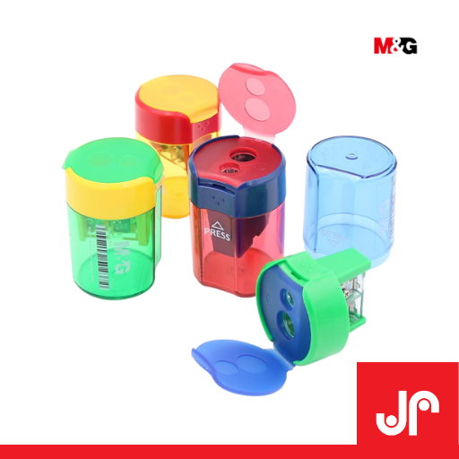 

M&G PENCIL SHARPENER 2 HOLE/ RAUTAN PENSIL 2 LUBANG SERUTAN TABUNG