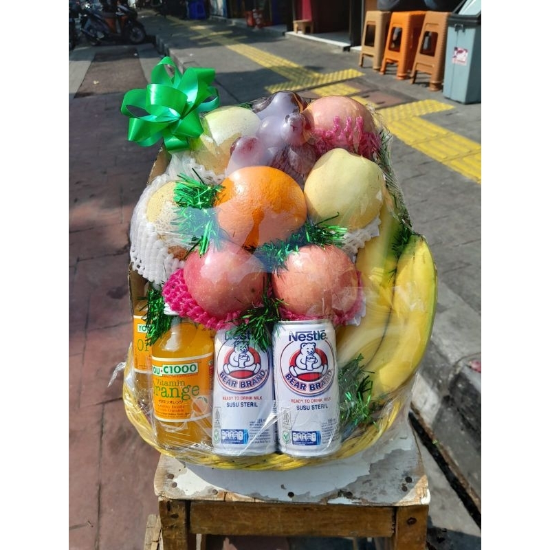 

Parsel Buah mix You C & Susu BearBrand