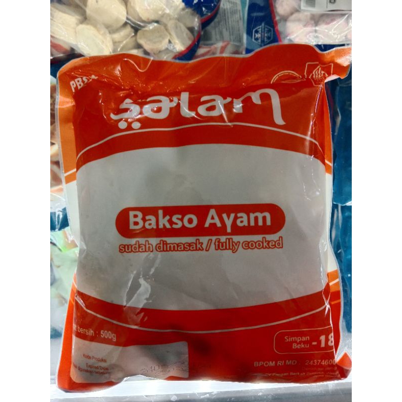 

Bakso ayam salam
