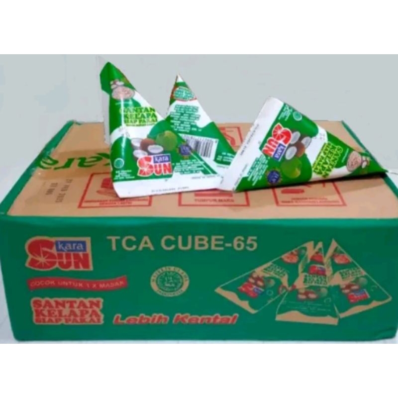 

Santan Kara kemasan 65 ml per 3 pcs