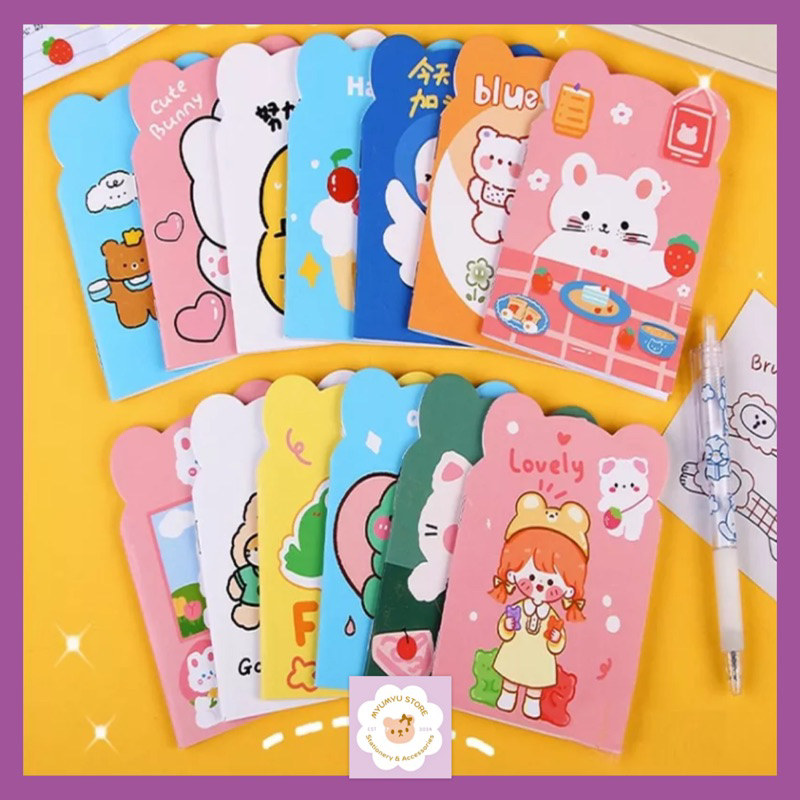 

Buku Tulis Catatan Kecil Motif Lucu Unik Cute Murah