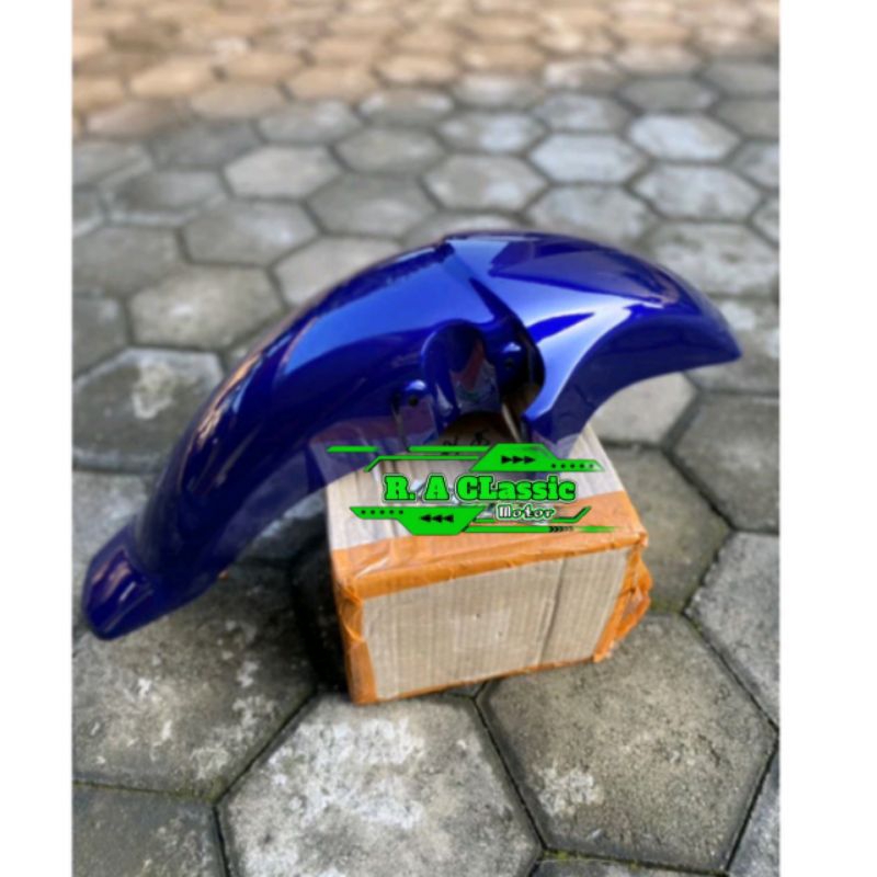 SLEBOR DEPAN HONDA MEGAPRO PRIMUS WARNA BIRU TERLARIS