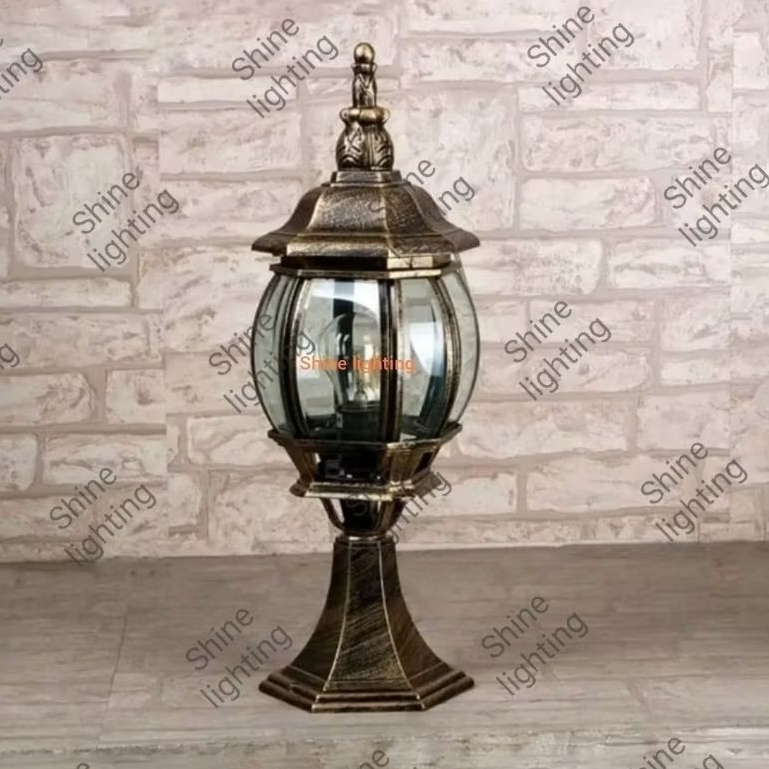 Lampu pilar klasik eropa modern waterproof tipe 11003 S/M