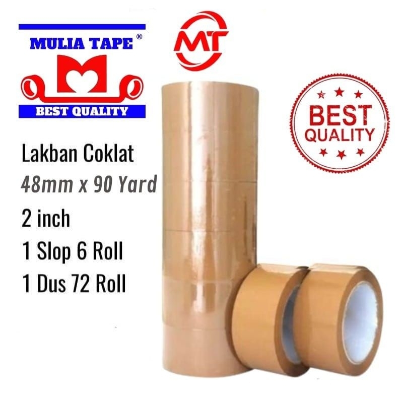 

lakban coklat murah 48 x 90 yard 45 micron