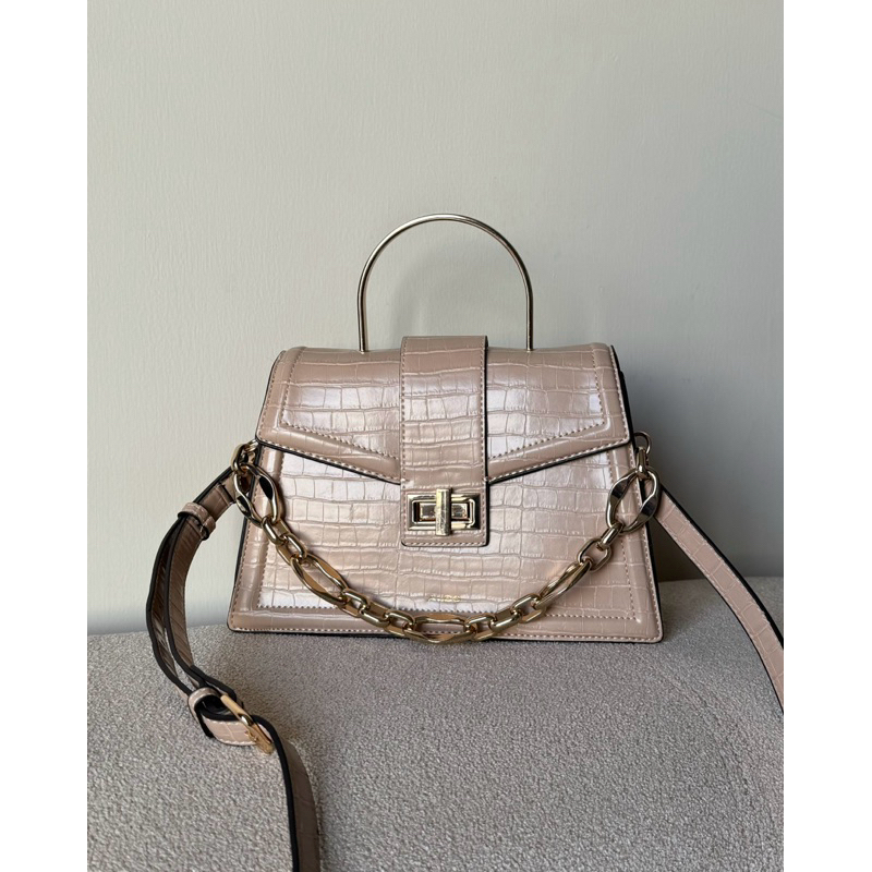 PRELOVED MEIRANIAP - aldo croco bag