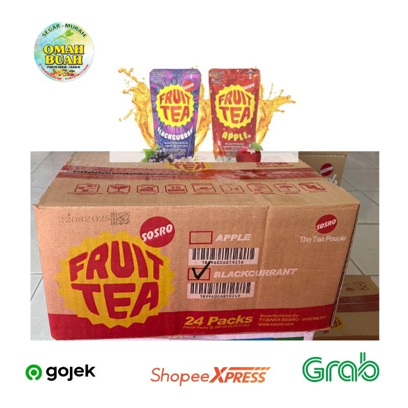 

Fruit Tea Pouch 200 ml 1 Dus 24 Pcs