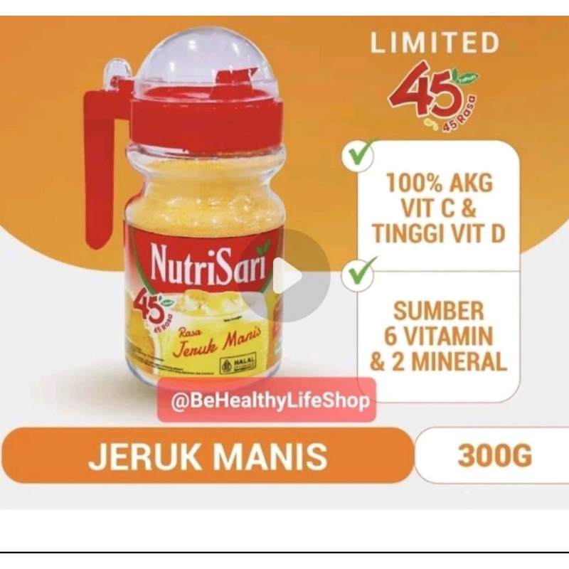 

Nutrisari Pitcher 300gr