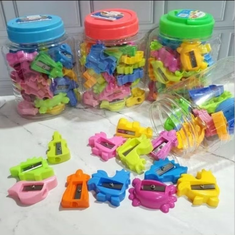 

Rautan/Serutan Pensil 1 Toples Dapat 24pcs