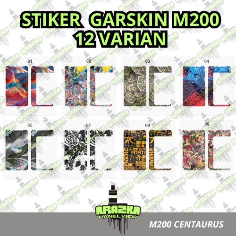 

STIKER INNER GARSKIN EM200 12 VARIAN