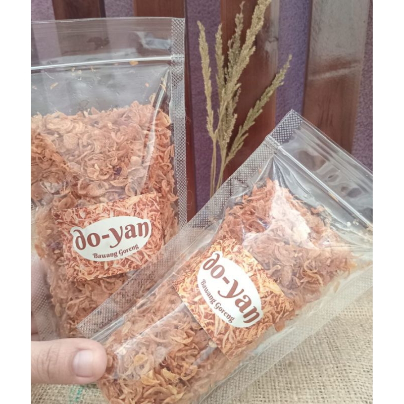 

Do-Yan Bawang Merah Goreng Asli Tanpa Tepung