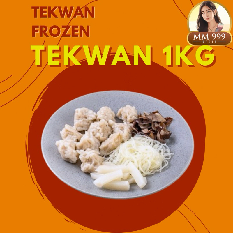 

Tekwan Ikan Tenggiri 1 Kg + Bumbu Premium PEMPEK MM 999