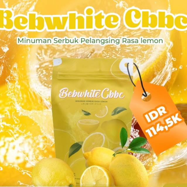 

Minuman serbuk fiber lemon bebwhitec bbc