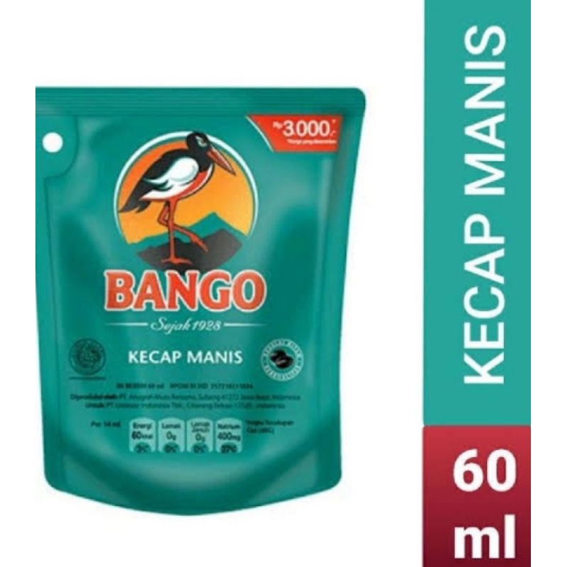 

kecap bango 60ml (isi 5pcs)