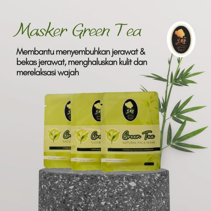 JMB Masker Green Tea [JM Beauty Mojokerto]