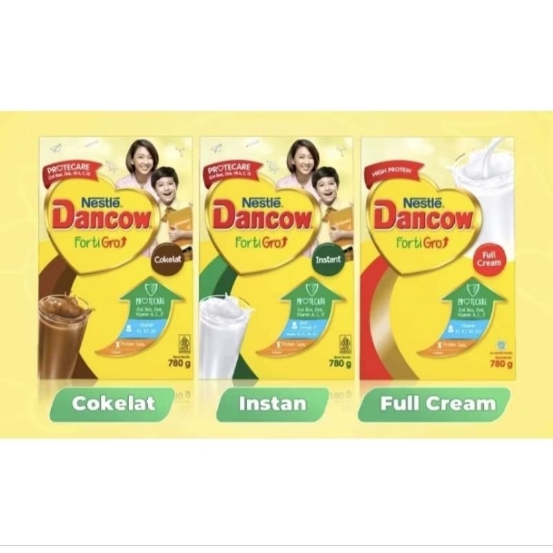 

Dancow Fortigro 780 gram coklat/instant/full cream