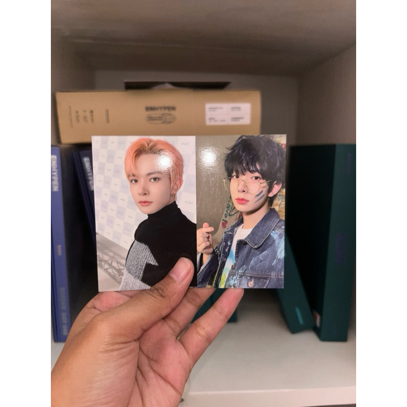 Photocard Enhypen Heeseung [Bundle PC Broadcast Answer Blessed-Cursed + PC 1st Enniv / Anniversary]