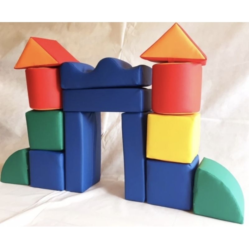 SOFTPLAY SMART BLOCK SUSUN BENTUK SHAPE BUSA FOAM TUNNEL TEROWONGAN PUZZLE PLAYHOUSE RUMAH RUMAHAN B