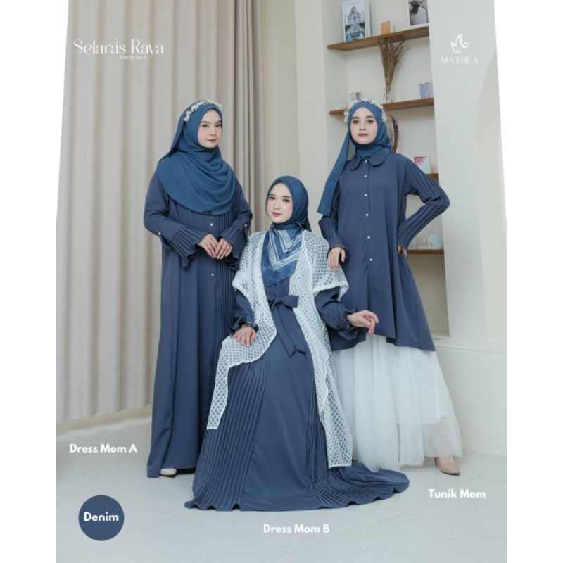 [WAJIB BACA DESKRIPSI] Open Pre-Order Selaras Raya By Mathla/Sarimbit 2025/Famset