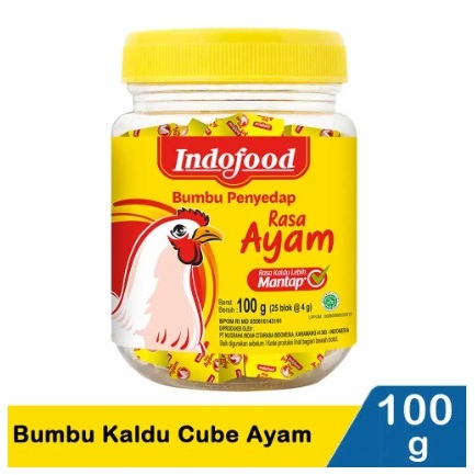 

Indofood Bumbu Kaldu Cube Ayam 100 g