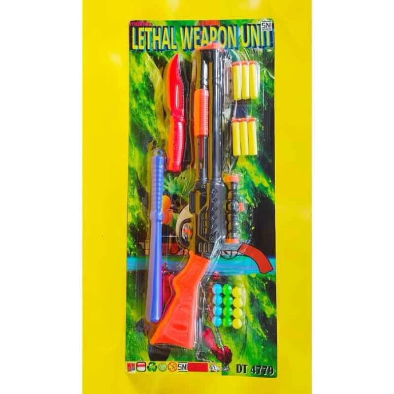 PROMO MAINAN ANAK TEMBAKAEN LETHAL WEAPON DT-4779 / Lethal weapon uni Mainan Pistolan - tembakaen so
