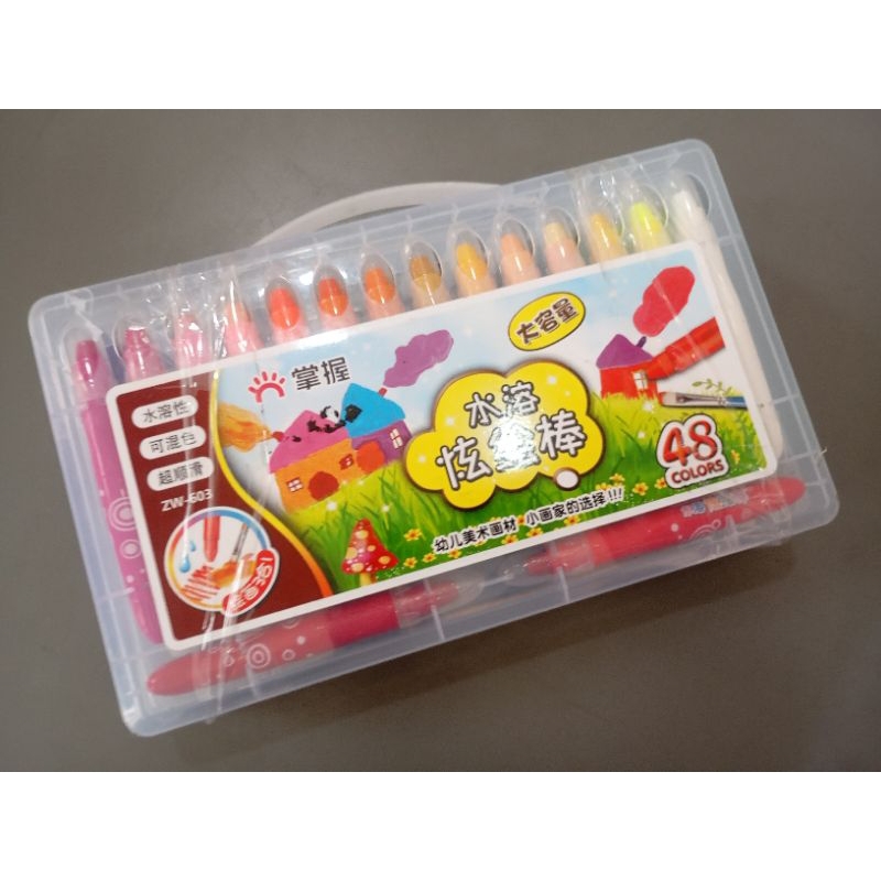 

Krayon Crayon Ulir besar 48warna krayon juara lomba murah krayon mewah