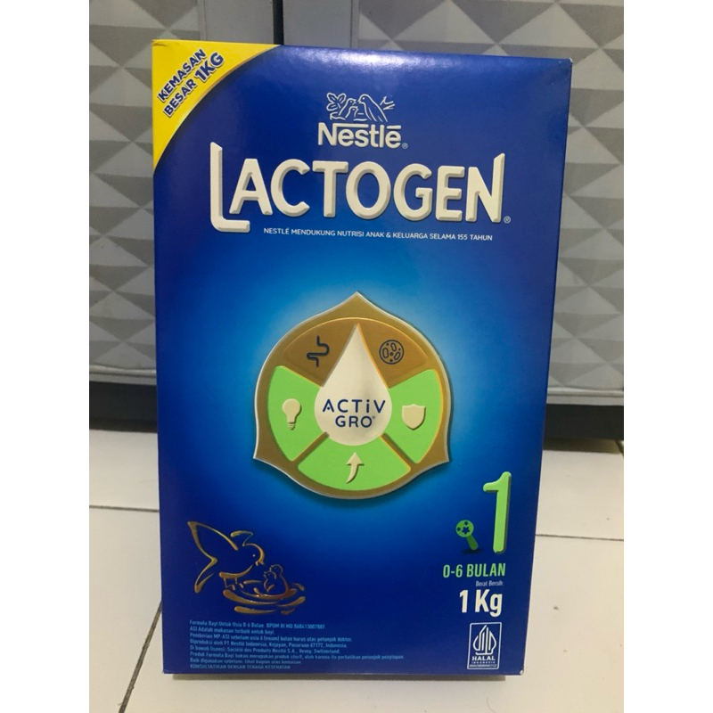 LACTOGEN Nestle SUSU FORMULA BAYI 0-6 Bulan.