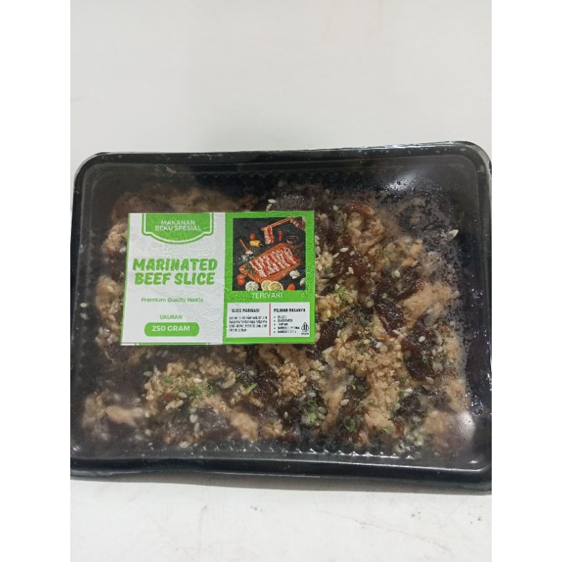 

Yoshinoya Marinated beef slice teriyaki 250g