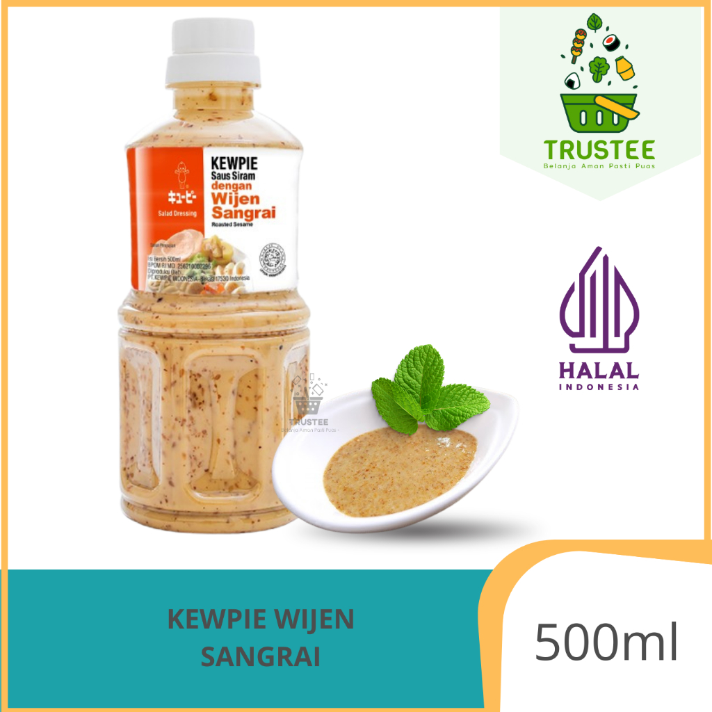 

Kewpie salad Dressing Wijen Sangrai 500ml