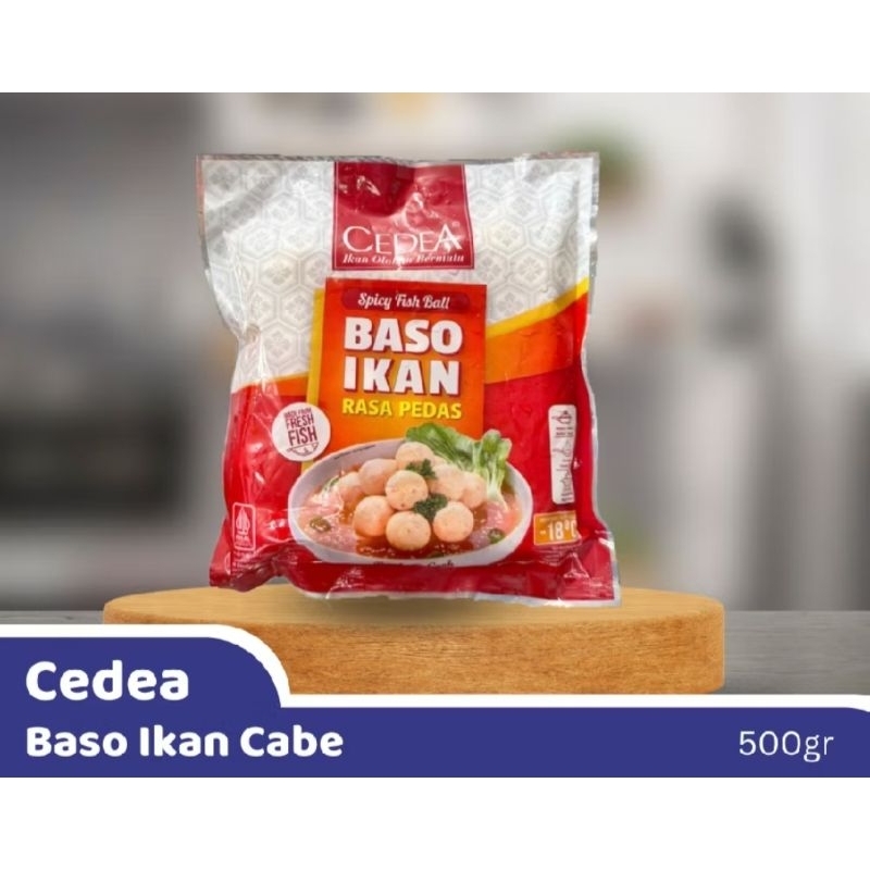 

Cedea Baso Ikan Pedas 500gr