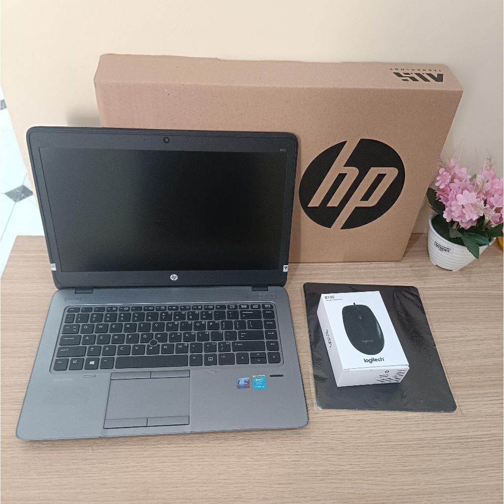 LAPTOP INTEL CORE I5 RAM 16 GB SSD 256 GB NGEBUUT HP ELITEBOOK 840 G2