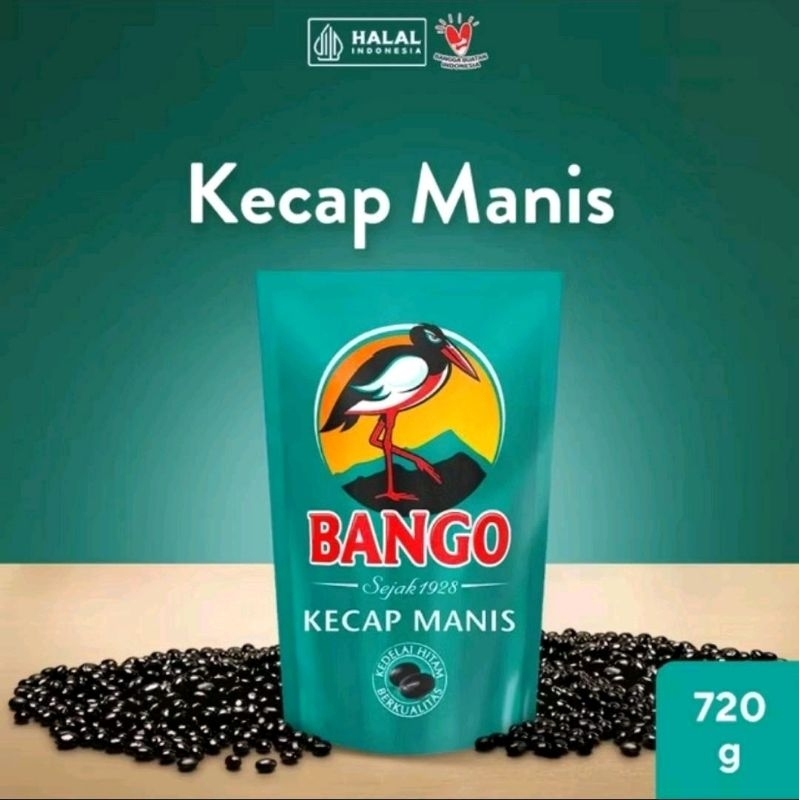 

Bango Kecap Manis Refill 720 gr/520ml - Kecap Manis - Selai Makanan