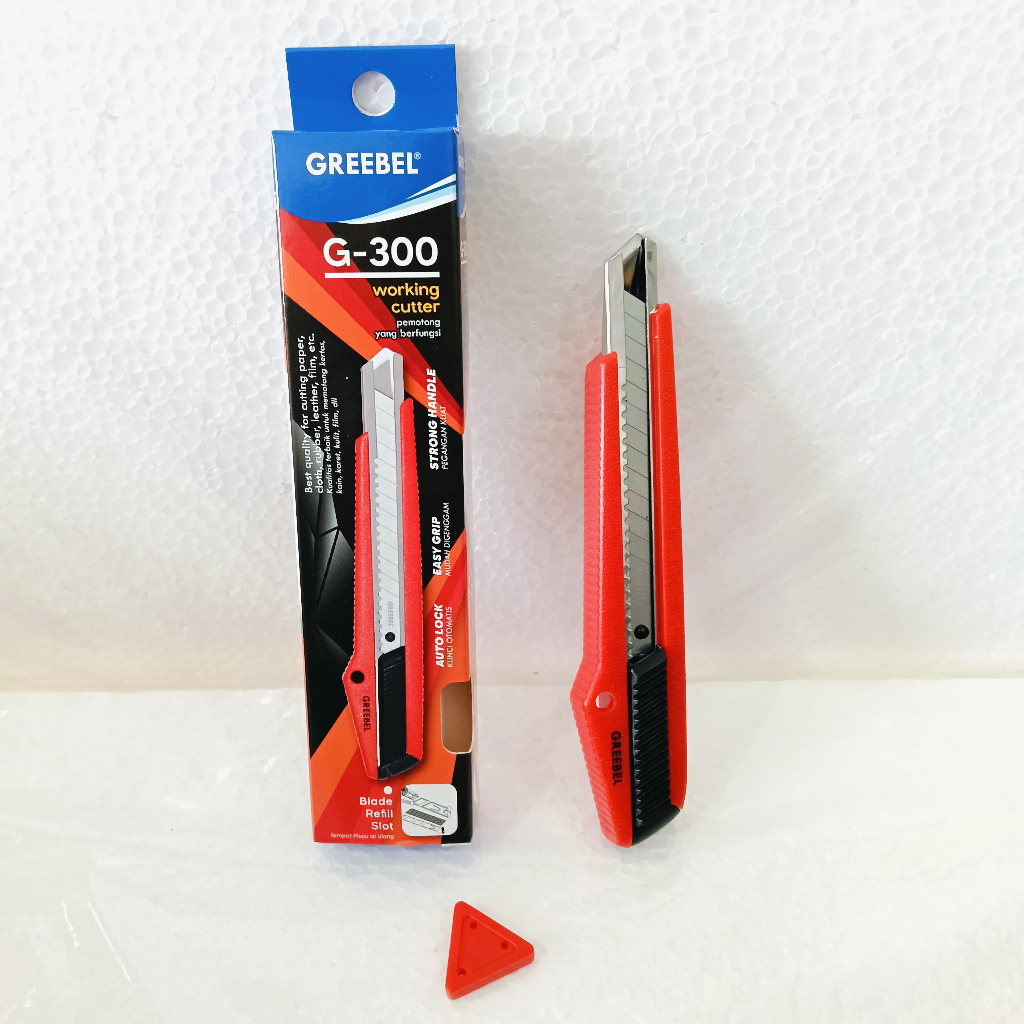 

CUTTER KECIL GREEBEL CUTER G-300 AUTO LOCK TAJAM ANTI KARAT
