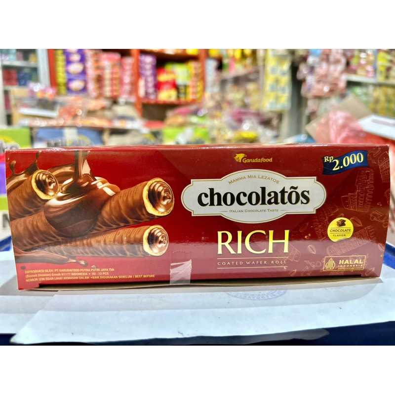 

CHOCOLATOS RICH ISI 12pcs