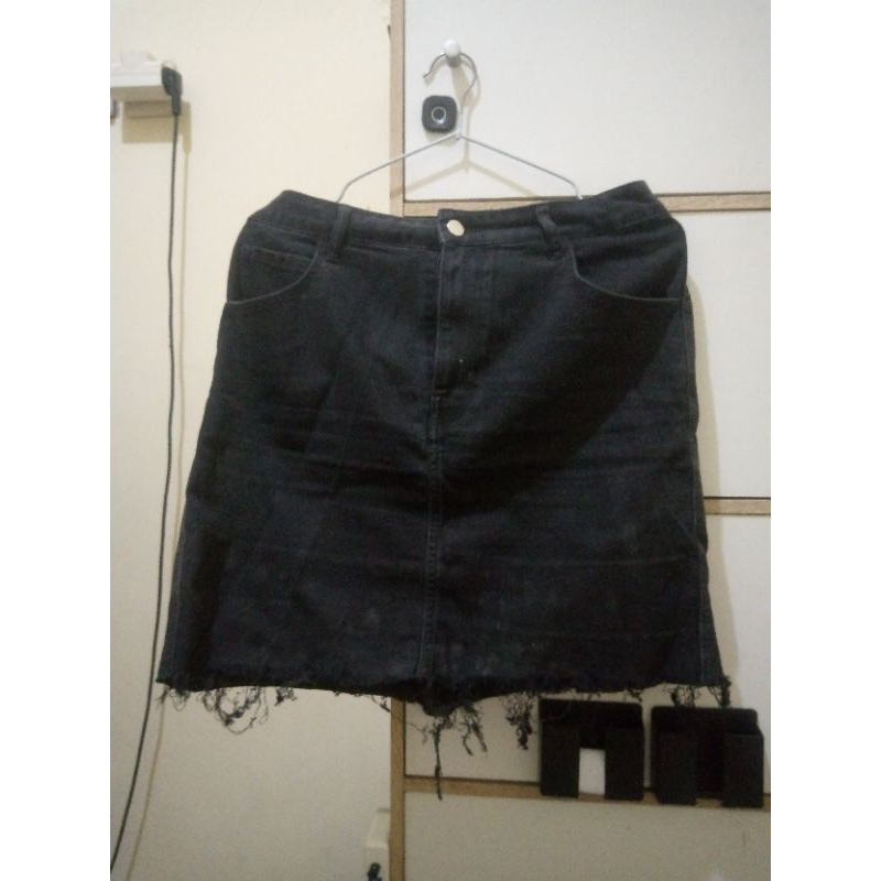 PRELOVED Rok Mini Denim Hnm