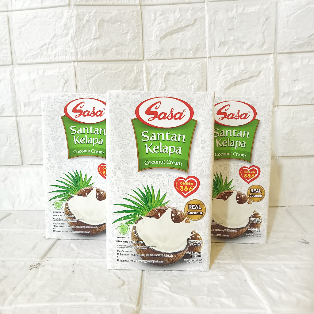 

Sasa Santan Kelapa 1 Liter Free Bubble Wrap dan Dus Tebal