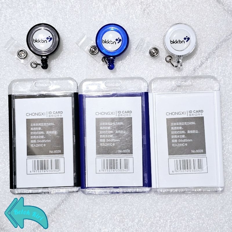 

Tempat Kartu Id Card Akrilik CHQ + Yoyo Logo Bkkbn