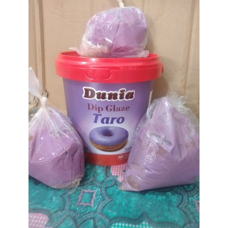 

DUNIA DIP GLAZE REPACK 250gram Toping Donat Kue Dan Lainnya