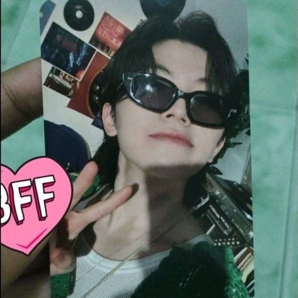 PC photocard wts seventeen woozi uji klepon cardi ijo heaven beatroad official