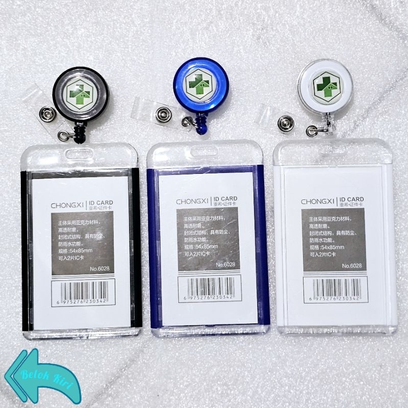 

Tempat Kartu Id Card Akrilik CHQ + Yoyo Logo Puskesmas