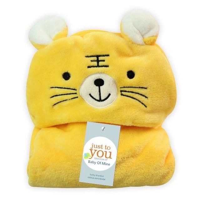 Harga Miring Selimut Topi Bayi Tebal / Selimut Bayi Topi Boneka Karakter Hewan/ Selimut Tidur Bayi