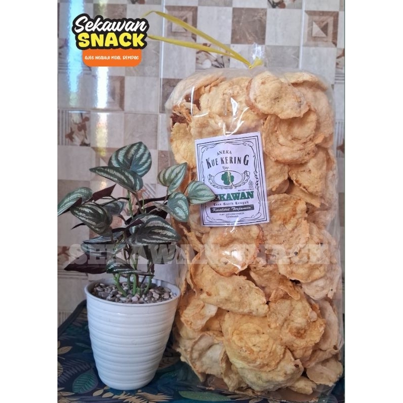 

KERIPIK EMPING PREMIUM|EMPING MELINJO KEMASAN 1KG RASA ORIGINAL
