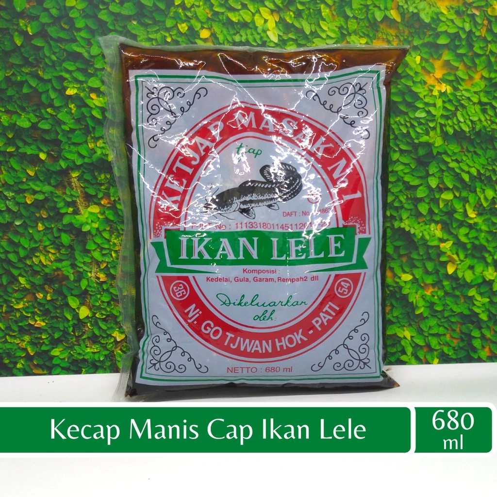 

Kecap Manis Tjap Ikan Lele Khas Pati 680ml Hallal Murah