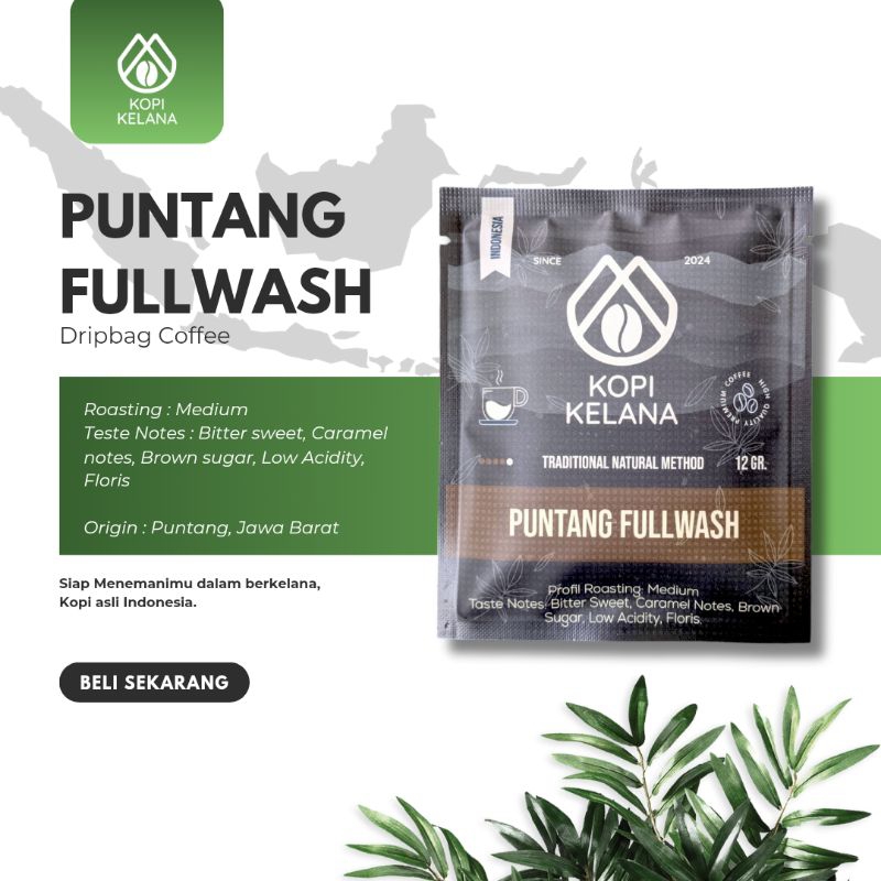 

Puntang Fullwash Dripbag Coffee Sachet