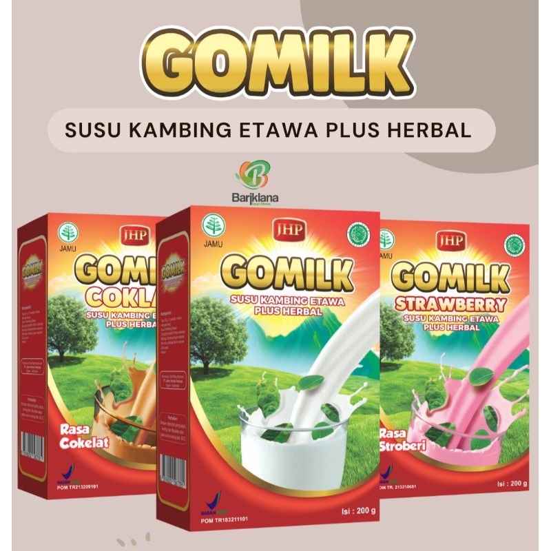 

GOMILK Susu Kambing Etawa plus herbal